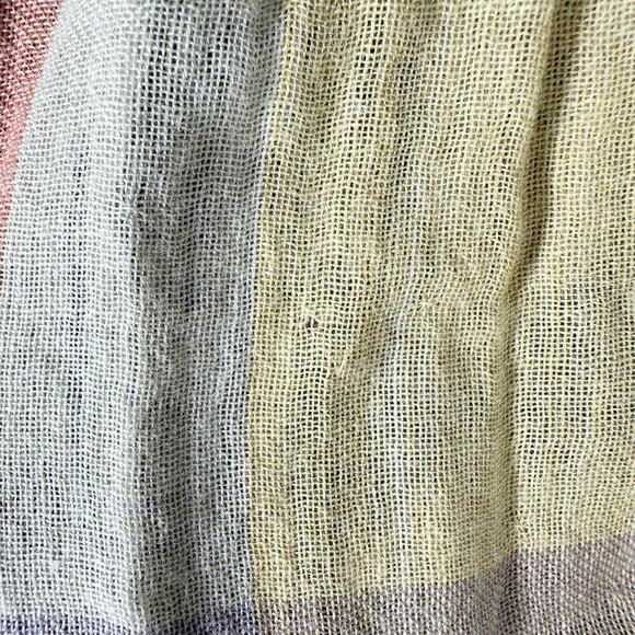 ace & jig Dani V Neck Cotton Plaid Midi Dress Size Small Wish - Picture 10 of 13